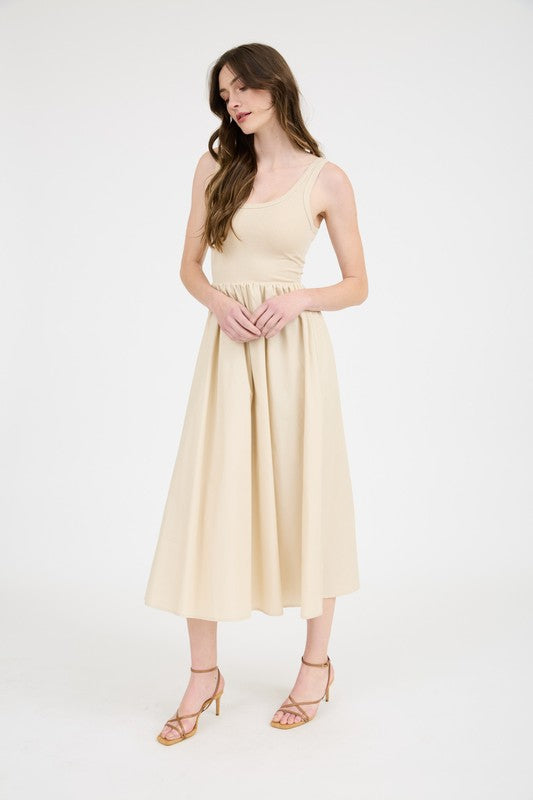 Sofie Dress in Khaki