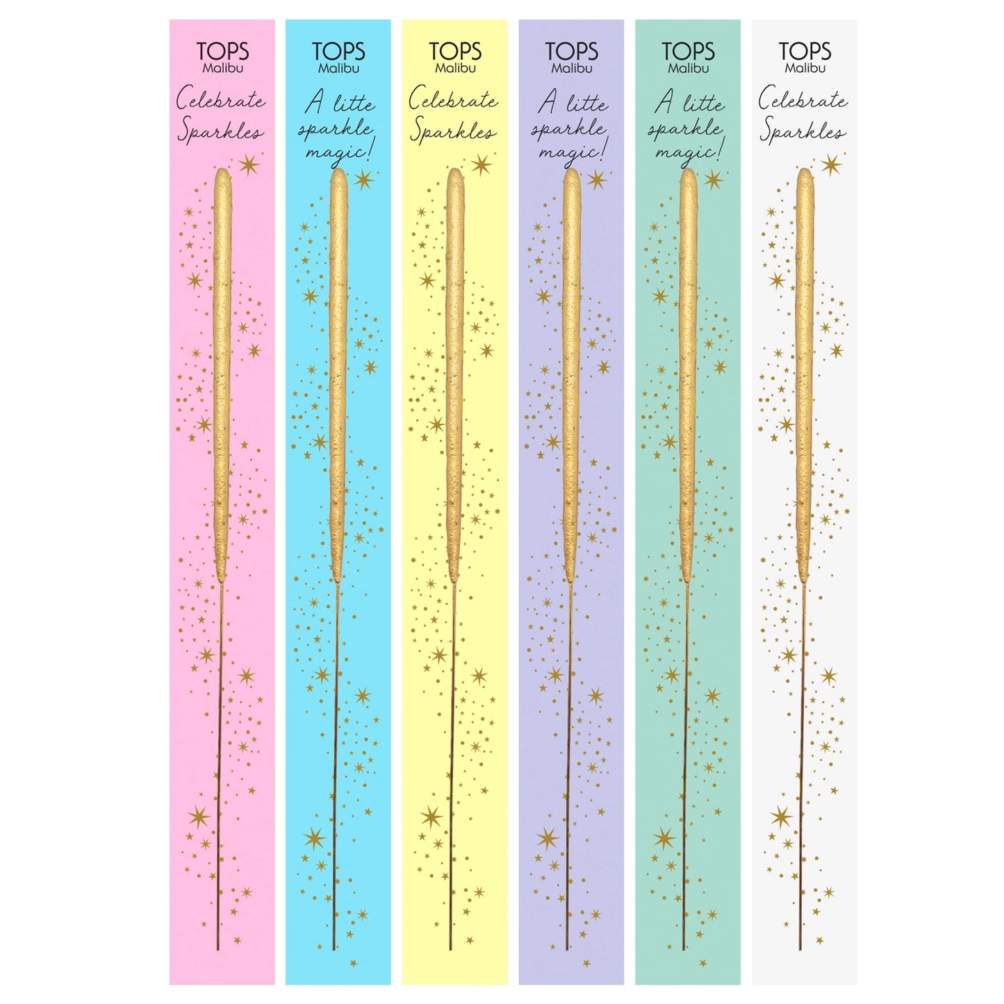 Gold Single Wish Sparkler