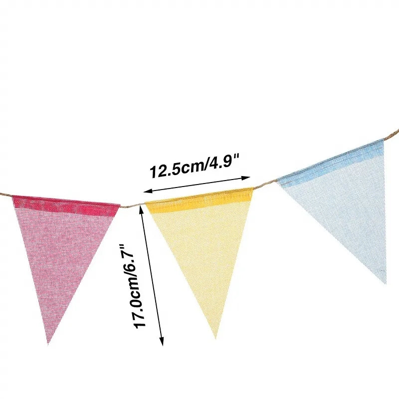 Jute Flag Garland