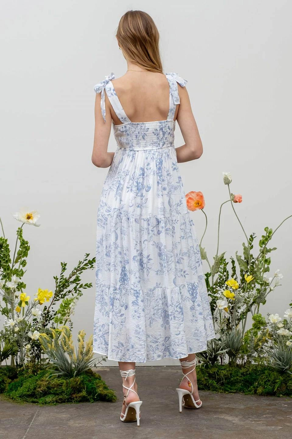 South of France Midi Dress