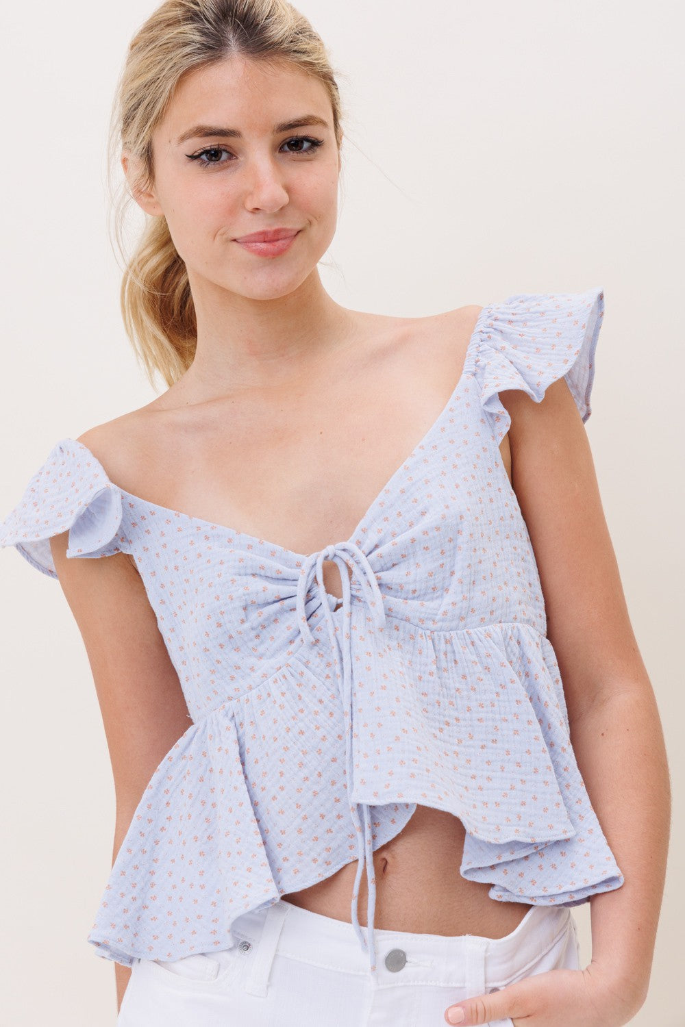 Annie Gauze Top