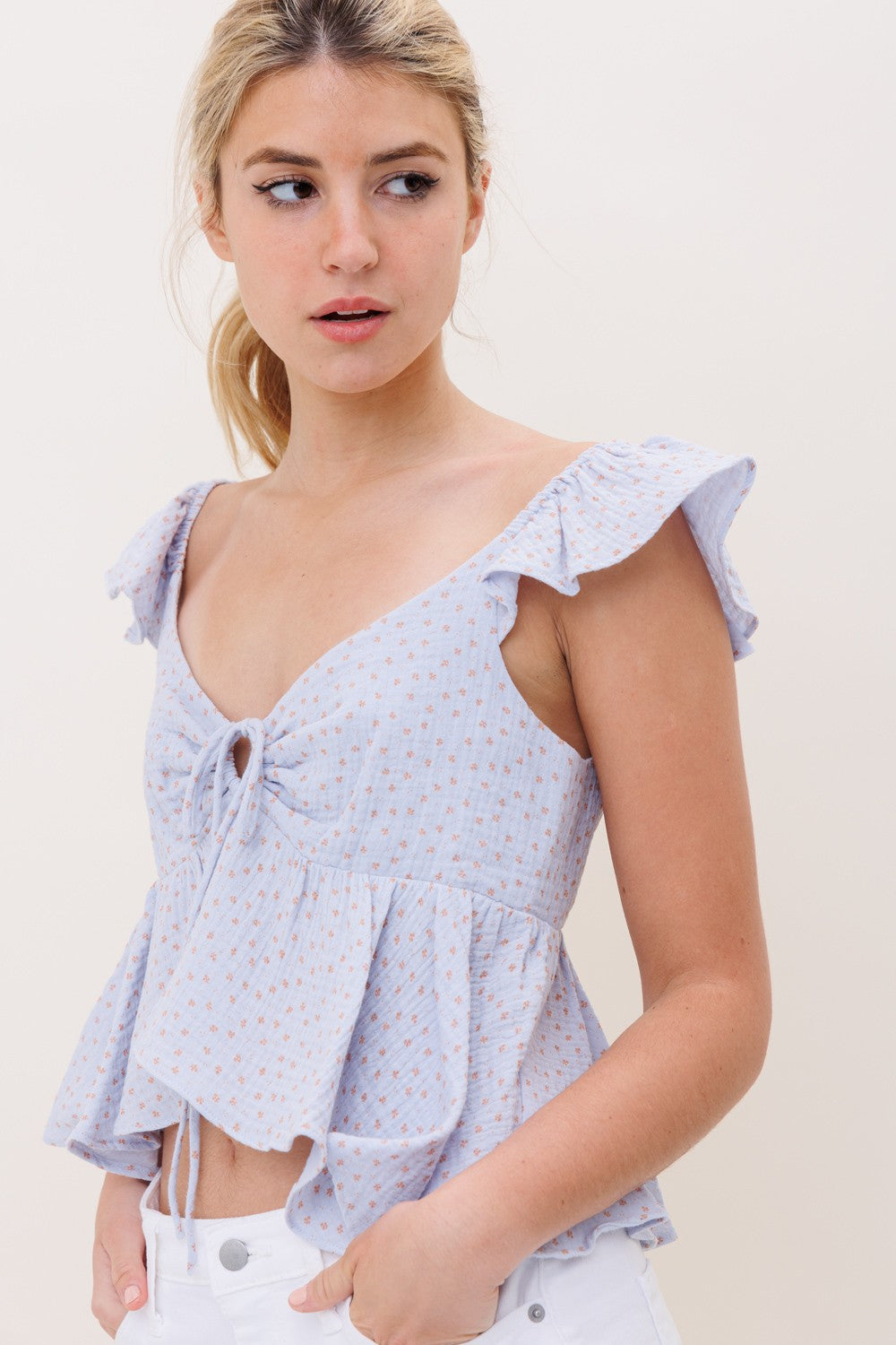 Annie Gauze Top