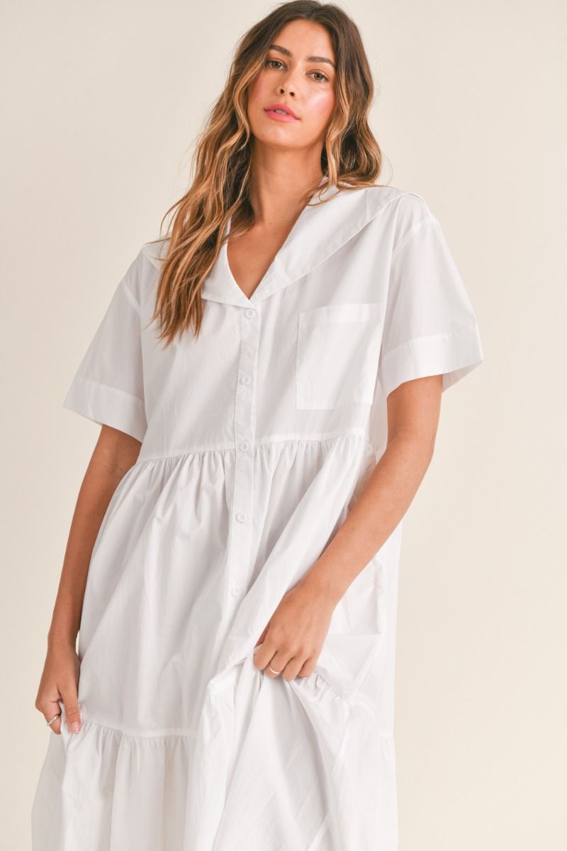 Marina Dress in White