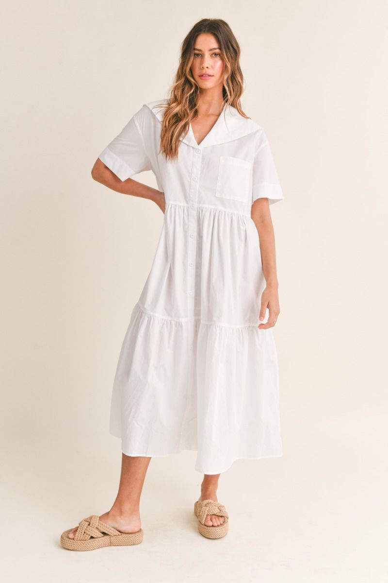 Marina Dress in White