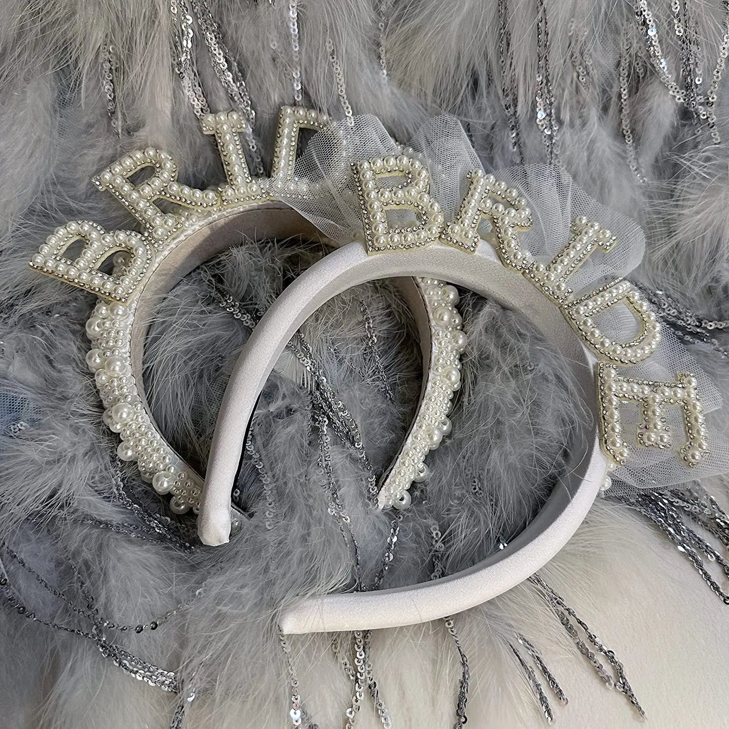 Bride Pearl Headband