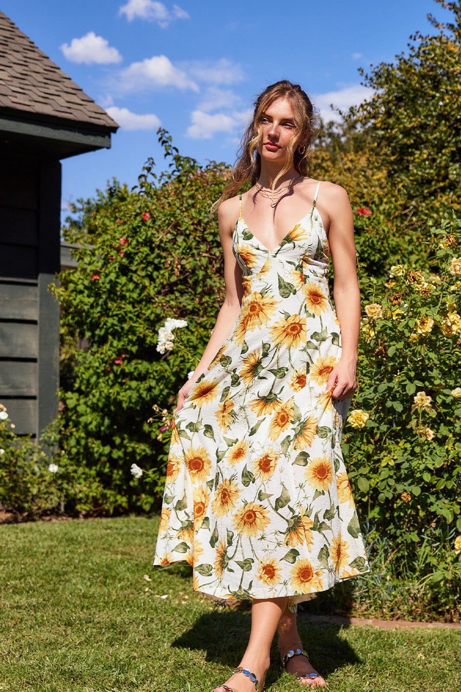 Sunflower Fields Dress