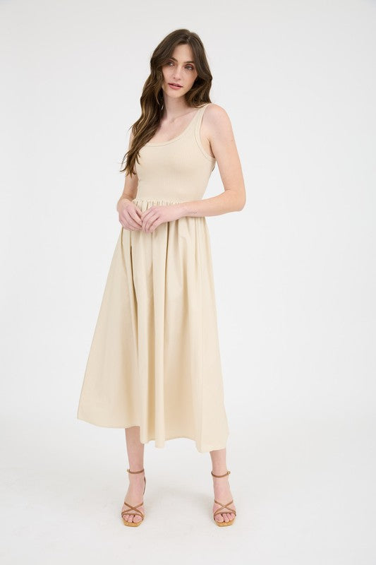 Sofie Dress in Khaki