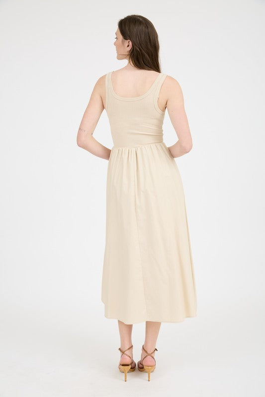 Sofie Dress in Khaki
