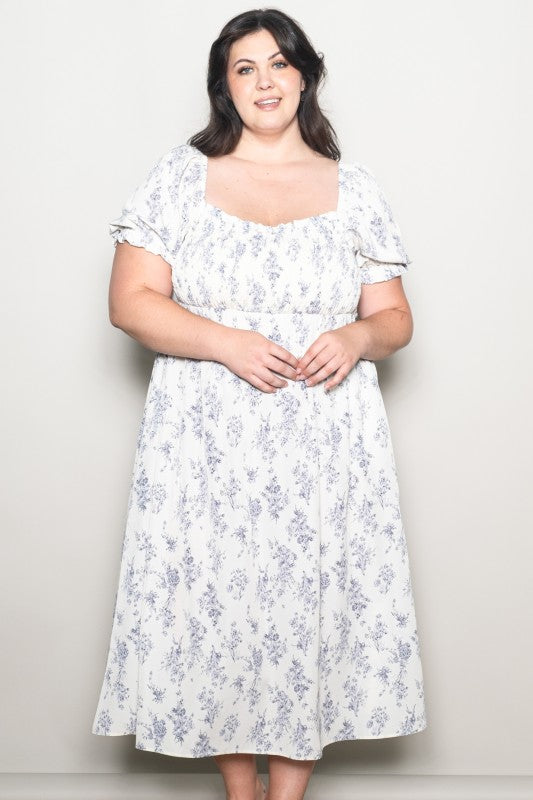 [ CURVY ] Sunday Bloom Dress