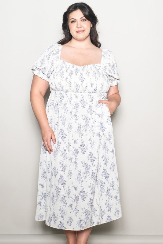 [ CURVY ] Sunday Bloom Dress