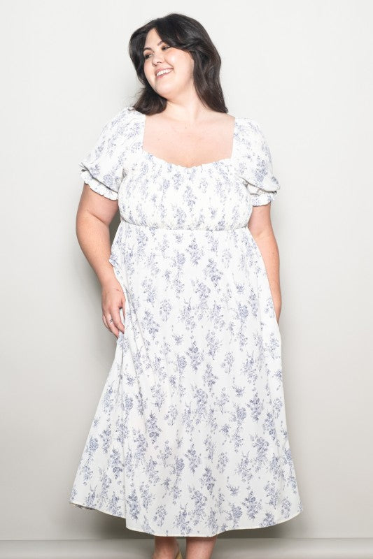 [ CURVY ] Sunday Bloom Dress
