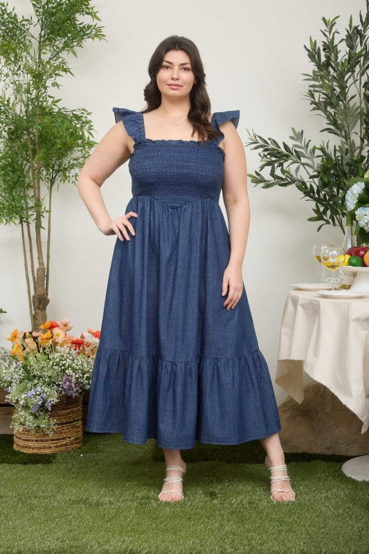 [ CURVY ] Provence Dress