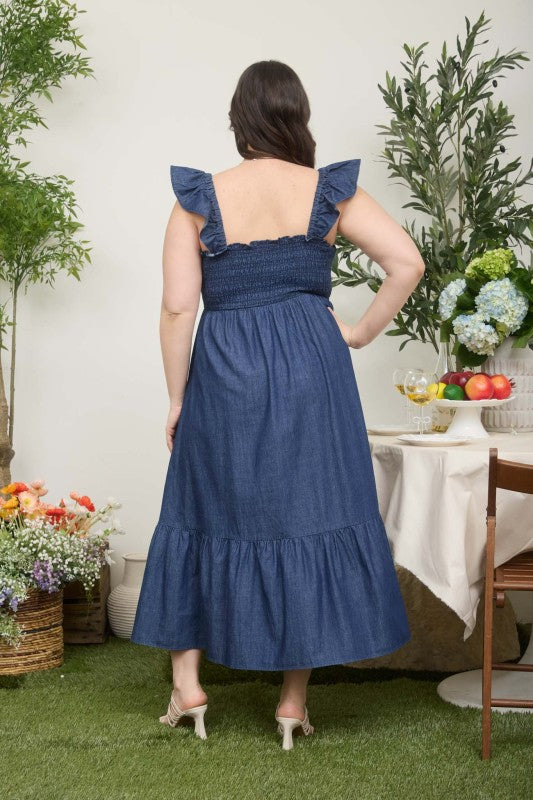 [ CURVY ] Provence Dress