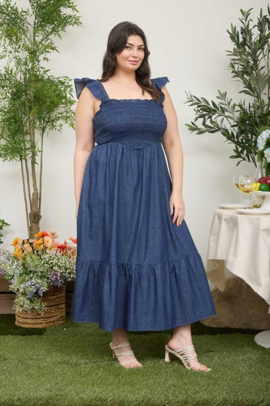 [ CURVY ] Provence Dress