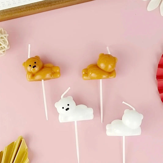 Chillin Bear Candle (1 pc)