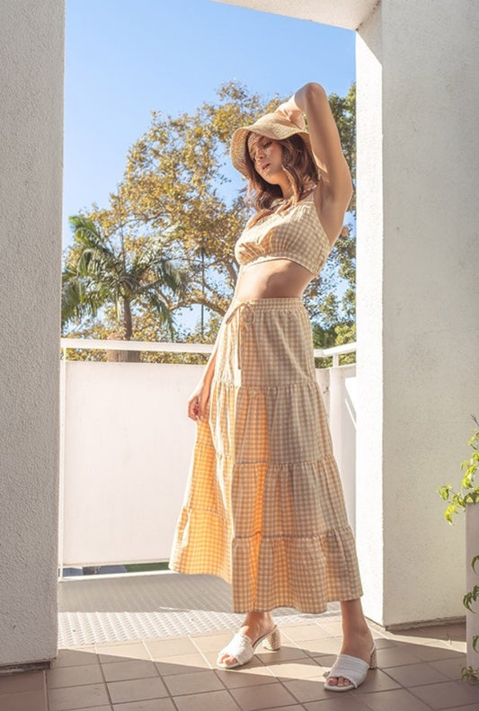 Lyla Gingham Set
