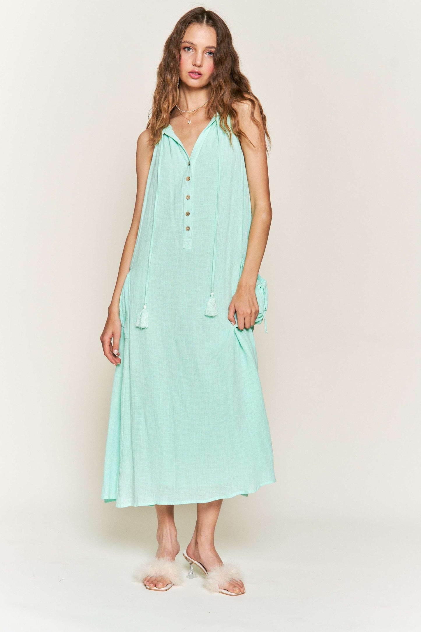 Paige Gauze Maxi Dress