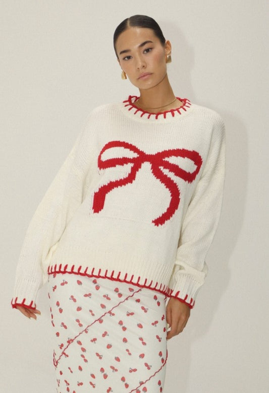 Maddie Bow Sweater