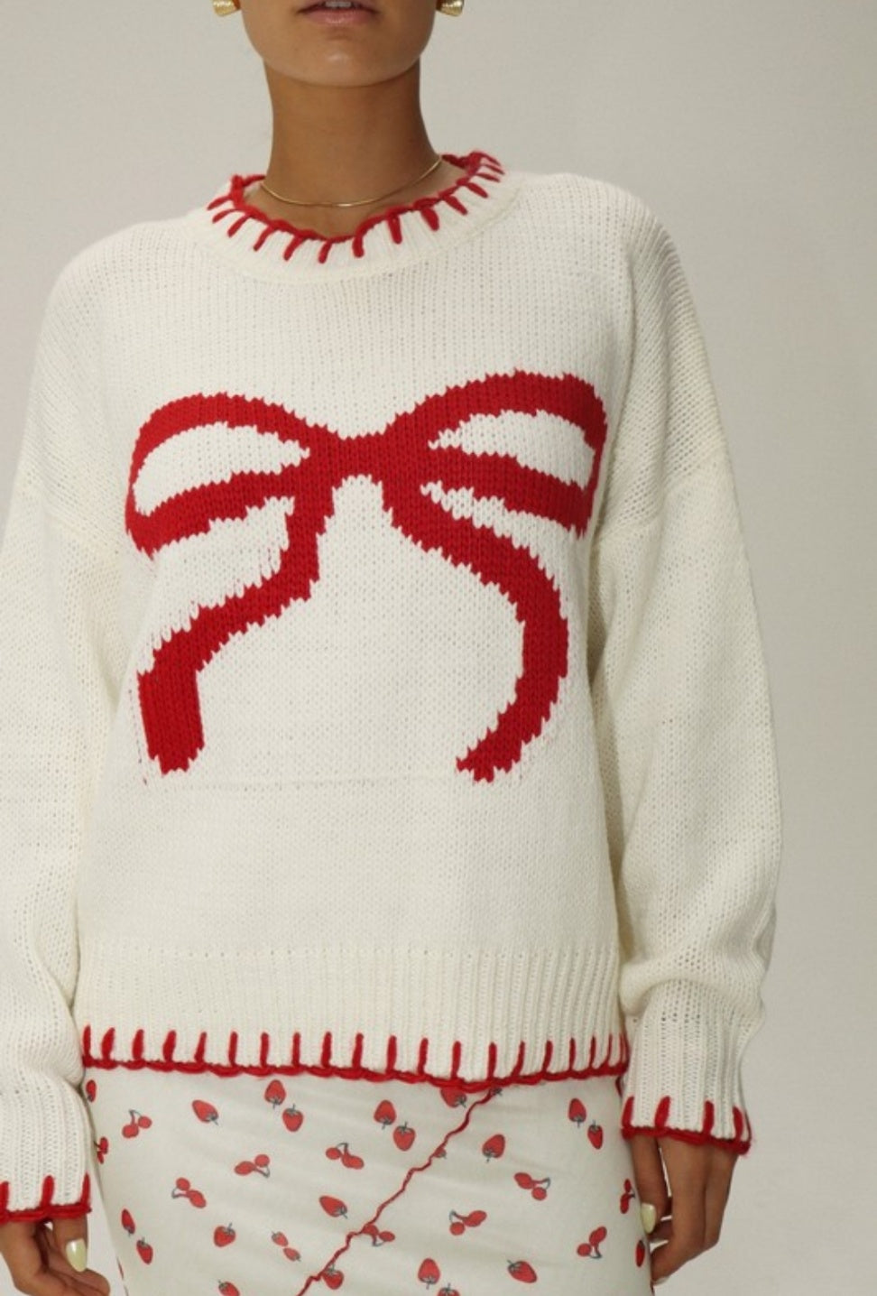 Maddie Bow Sweater