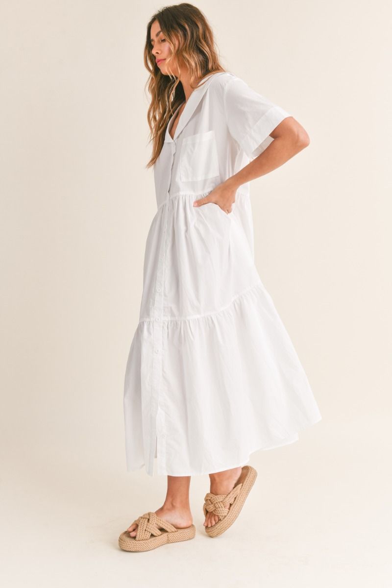 Marina Dress in White